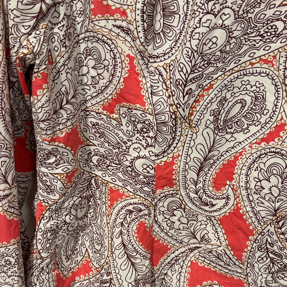 Boden Paisley Button Down Shirt - Picture 5 of 7